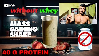 HOMEMADE Protein Shake Without SUPPLEMENTS | High Protein Shake Recipe | Coach Shreyash