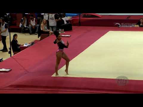 MOHAMED Mandy (EGY) - 2018 Artistic Worlds, Doha (QAT) - Qualifications Floor Exercise