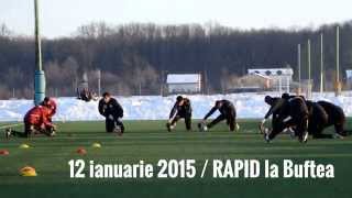 preview picture of video '12 ianuarie 2015 / RAPID la Buftea | HD'
