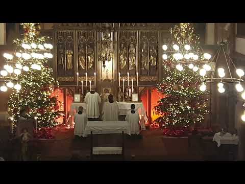 25.12.2021 Frankfurt, Weihnachts-Hochamt; Orgelspiel nach der hl. Wandlung: "Tu scendi dalle stelle"