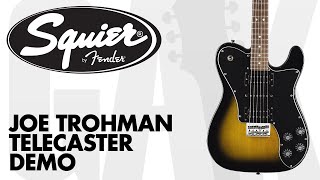 Video thumbnail for Squier - Joe Trohman Telecaster Demo at GAK by GAK