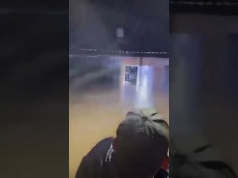 LA CIUDAD DE GRANEROS, TUCUMÁN, ARGENTINA BAJO EL AGUA TRAS CRECIDA DEL RÍO MARAPA #inundaciones