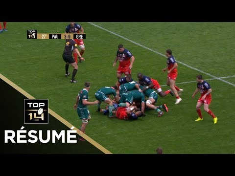 TOP 14 - Résumé Pau-Grenoble: 22-0 - J25 - Saison 2018/2019