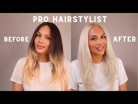 BLEACHING MY OWN HAIR AT HOME