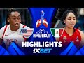 USA Dominates Mexico For Perfect AmeriCupW 2025 Group Phase Run