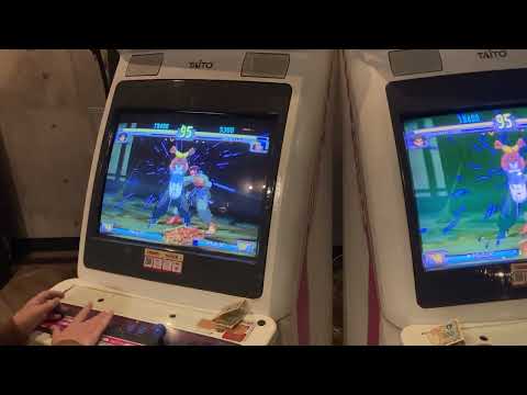 Julian (MA) vs Boss (YU) FT1 $1000 money match - Street Fighter 3:3rd Strike 忘年会