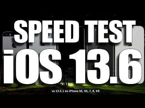 iOS 13.6 GM Speed Test. Final Release imminent. Is it any good?