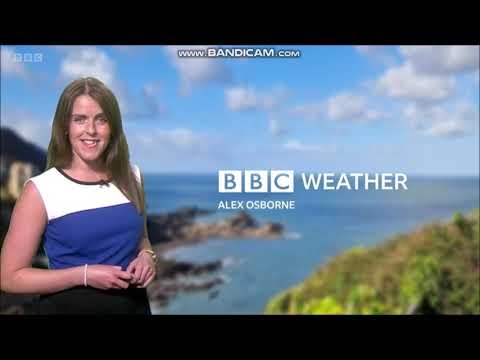 (HD) Alex Osbourne BBC ONE Spotlight weather October 8th 2022 - 60 fps Good Quality