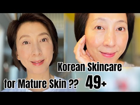 [ K-Beauty Skincare for Mature Skin ] 40+50+ Skincare Routine | 護膚保濕 | 減少皺紋 | 抗衰老產品