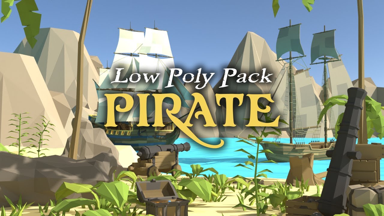 Poly pack. билборд дизайн. стиль лоу поли в 3д.