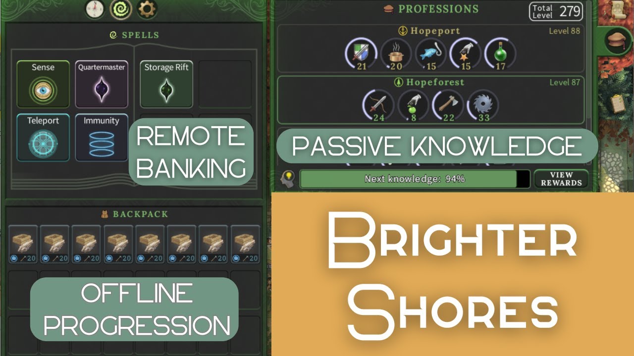 Brighter Shores Efficiency Tips for Casual Players