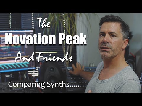 The Novation Peak And Friends - Comparing Synths