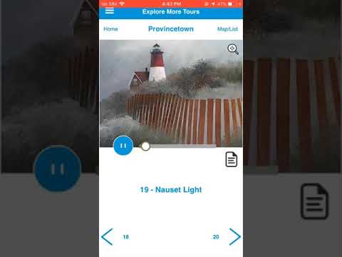 Cape Cod GPS Audio Tour Guide Video