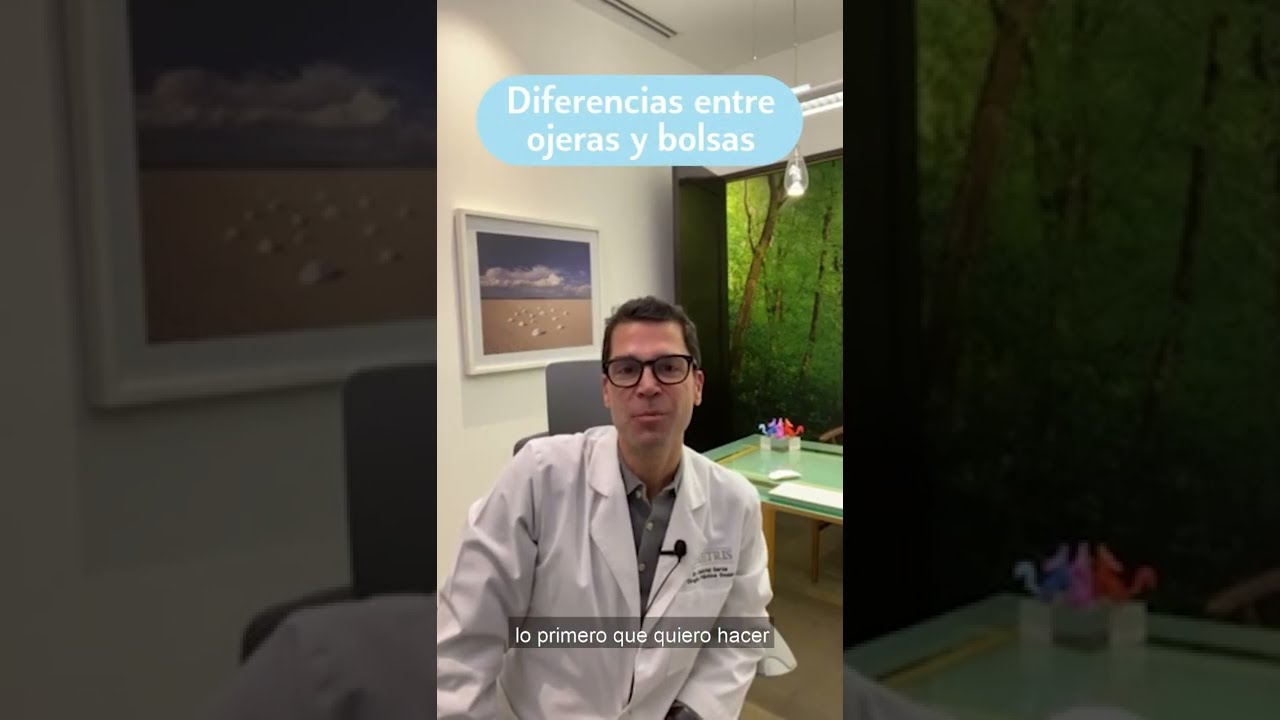 ¿Cuáles son las diferencias entre ojeras y bolsas ⁣