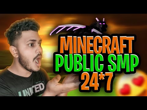 MINECRAFT LIVE | BEST SMP Live Stream India | Cracked Public SMP For Bedrock and Java players
