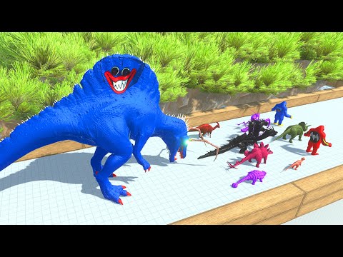 Escape from HUGGY WUGGY DINO - Escape from Monster - Animal Revolt Battle Simulator