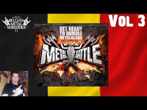 Wacken Metal Battle Belgium 2019 VOL 3 - Belgian Metal Shredder