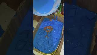 fazendo molde de borracha de silicone na escultura!!! #silicone #arte #escultura #summerofgoals