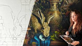 220 Hours in 12 Minutes: Watch This Painting Come Alive (FULL Timelapse)