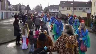 preview picture of video 'Karnevalszug in Buschdorf 2013'