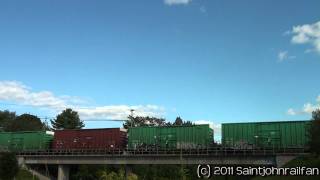 CN 2428 Hauling Up The Grade 08-31-2011