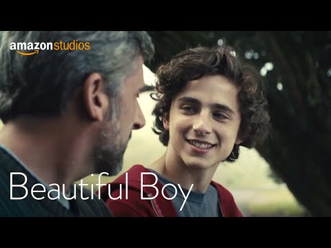 Thumbnail of the video: Beautiful Boy - Featurette: Steve Carell and Timothée Chalamet | Amazon Studios