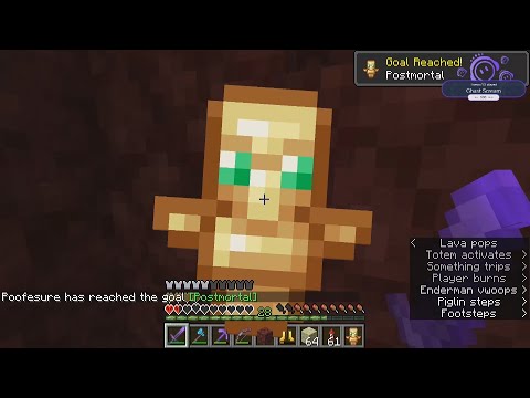 Poofesure - it's over 😢... how i died in hardcore minecraft attempt 11