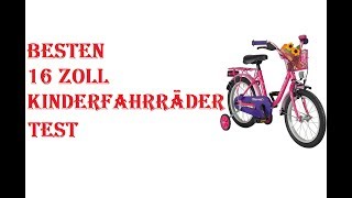 Die 5 Besten 16 Zoll Kinderfahrräder Test 2021
