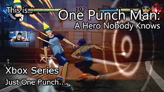 This is One Punch Man a Hero Nobody knows for the Xbox Series X