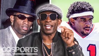 Deion Sanders Breaks Down His Most Iconic Prime Time Looks | GQ Sports Style Hall of Fame