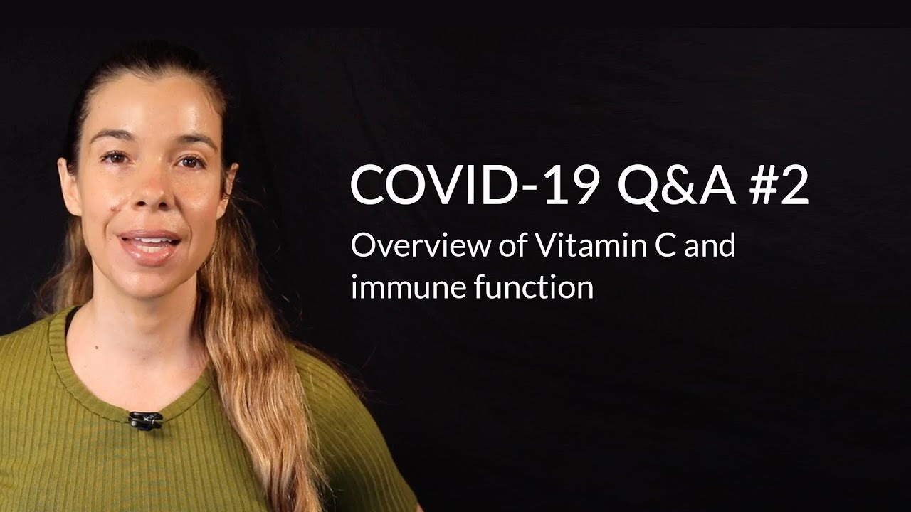 How vitamin C regulates immune function | Rhonda Patrick