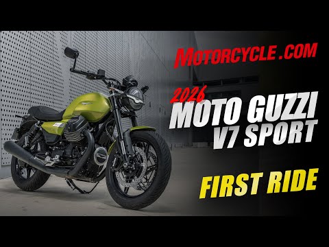 2026 Moto Guzzi V7 Sport Review — First Ride