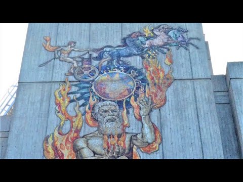 Aerial view - Melbourne Metropolitan Fire Brigade HQ (1890- 2020) Eastern Hill AUSTRALIA