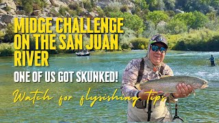 San Juan River Midge Challenge!  #rainbowtrout #sanjuanriver