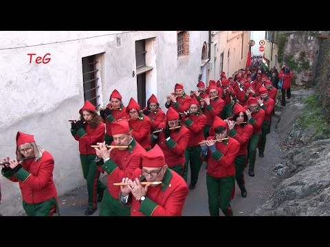 Corteo dei componenti del Carnevale Ivrea 2026