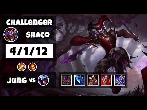 Shaco Jungle S11 12.1 Challenger Replay (4/1/12) - EU