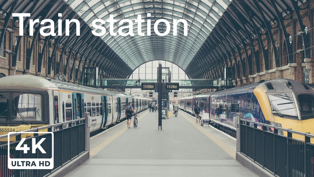 Train station - 4K Wallpapers Slideshow - 5hours