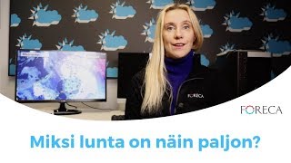 Lunta! Paljonko? Miksi? Tuleeko lisää?