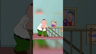 Peter falling down the stairs | family guy | #familyguy #shorts