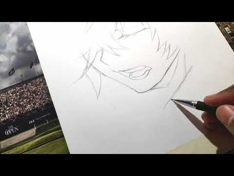 Random Manhwa character Timelapse Drawing Fan Art