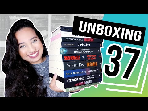 UNBOXING ESPECIAL ? Stephen King e Darkside Books | Karina Nascimento | Paraso dos Livros