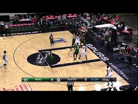 Joshua Davis posts 20 points & 11 rebounds vs. the Bighorns, 1/11/2015