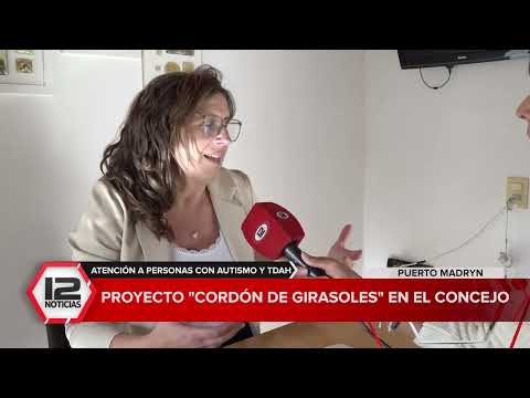 MADRYN | PROYECTO "CORDÓN DE GIRASOLES" EN EL CONCEJO