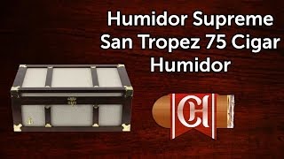 preview picture of video 'Humidor Supreme San Tropez 75 Cigar Humidor'