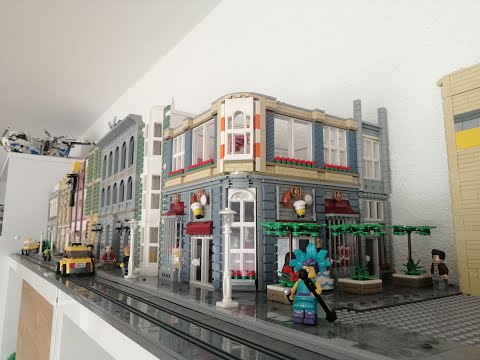 Bau einer Lego-Stadt Teil 20 - Die Konditorei (mit Bäckerei und Café) [2]