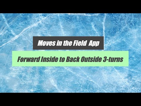 MITF App: Forward Inside to Back Outside 3-turns in the Field