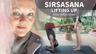 Sirsasana Lifting Up | Ashtanga Yoga | Ellen Johannesen