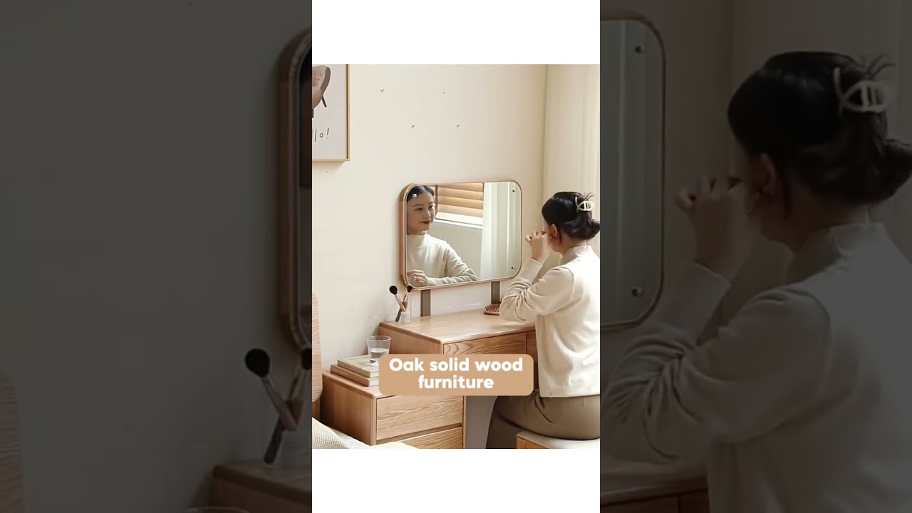 Timeless Solid Wood Dressing Tables: Style & Function for Every Bedroom! 🌟 #DressingTable #SolidWood