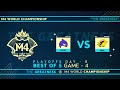 [GAME - 4] ECHO vs ONIC [M4 World Championship]
