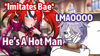 Irys and Biboo try to imitate Bae's reaction to Leon while playing RE 9 with CC【Hololive EN】